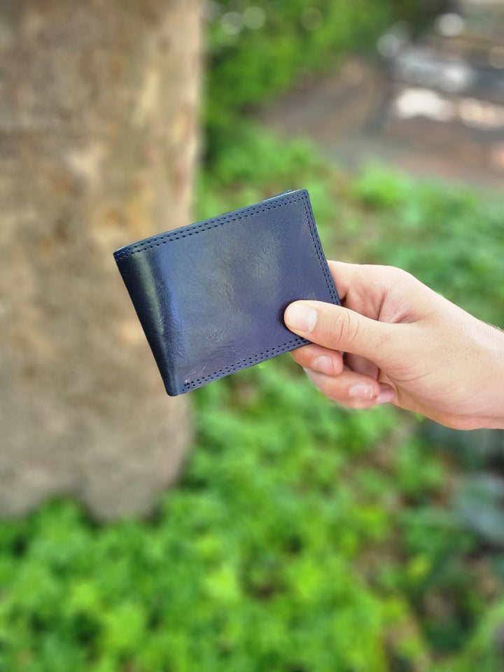 Premium Bi-Fold Wallet, Vintage Finished Leather