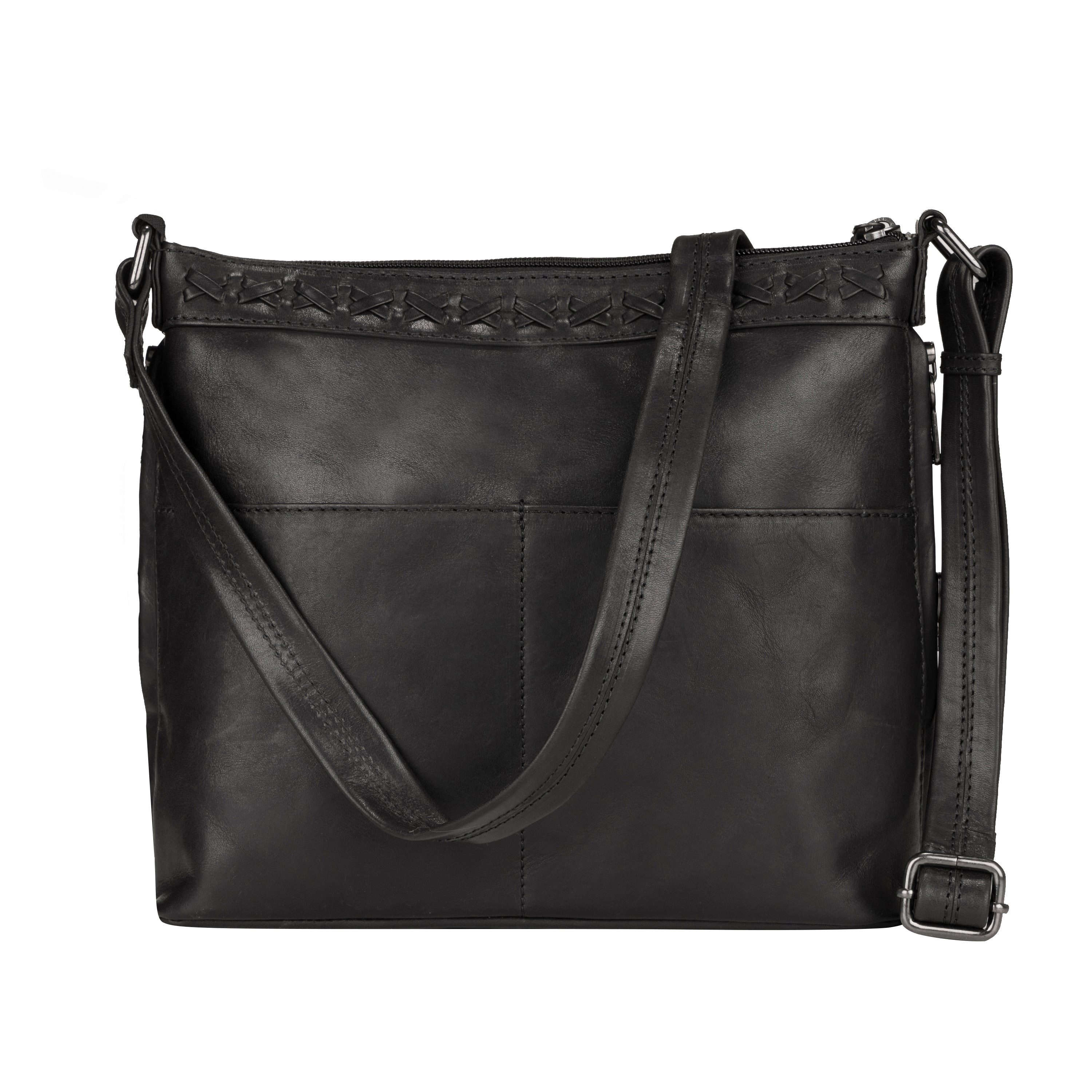 Faith Concealed Carry Leather Crossbody or Shoulder Bag Cobblestone Shoppes