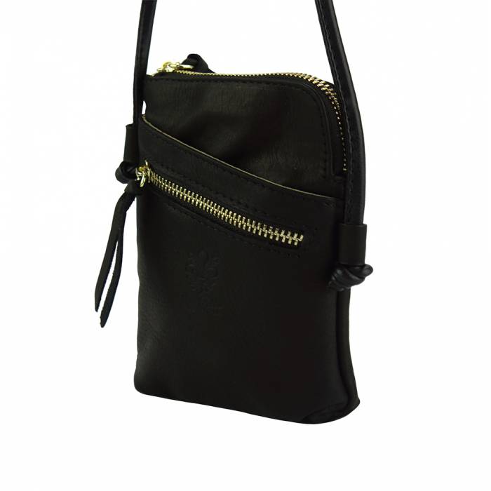 Minimalist Leather Crossbody Bag