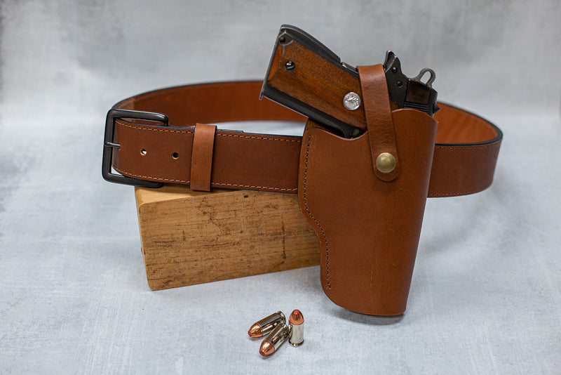 Buffalo Leather Belt Pouch