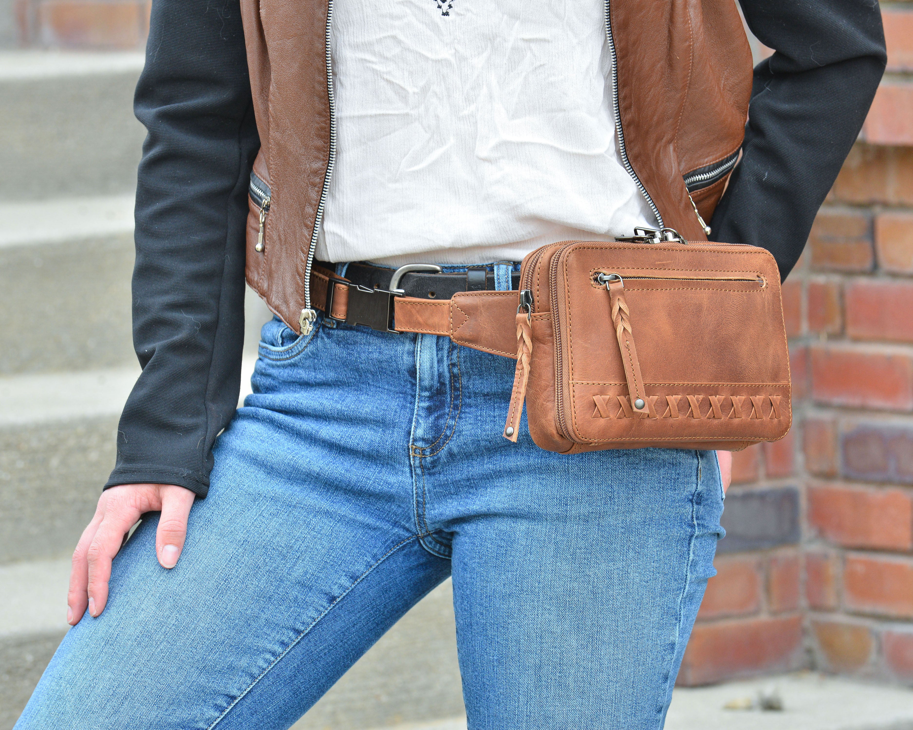 Concealed carry outlet belt bag